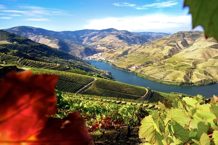 Portugal, Porto, Udsigt til Douro floden