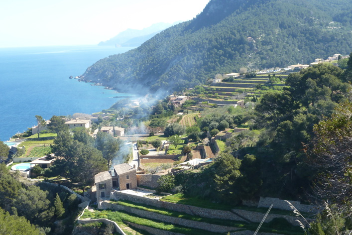 Spanien, Mallorca, Banyalbufar Udsigt