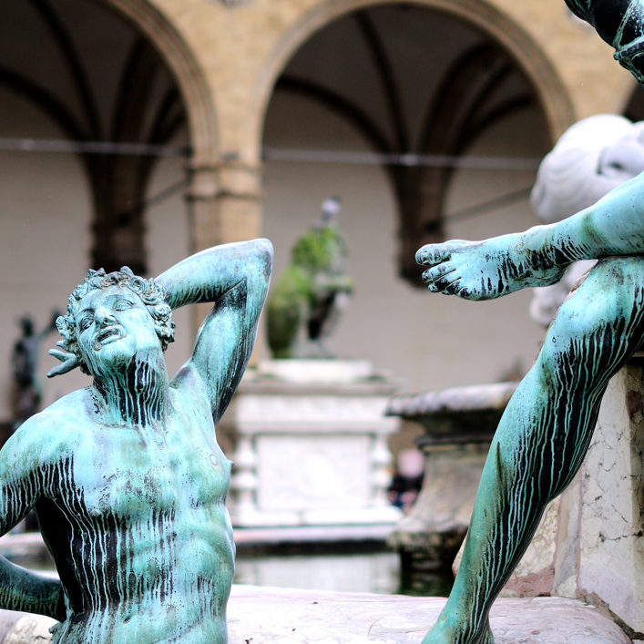 Italien, Firenze, springvand