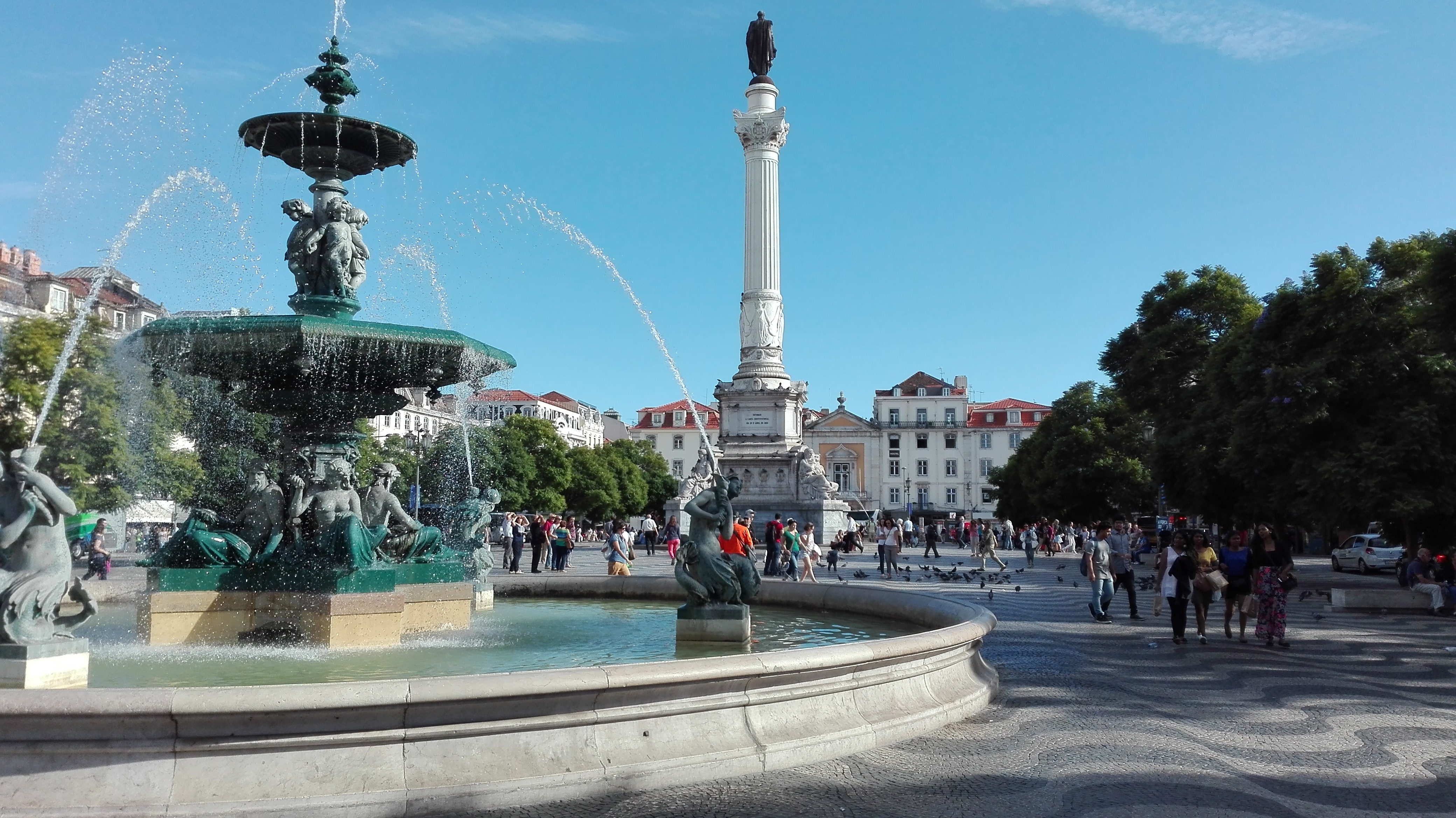 Portugal, Lissabon, Rossio